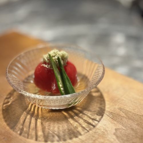 トマトのお浸し