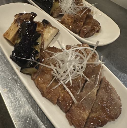 県産鶏のねぎ塩焼き