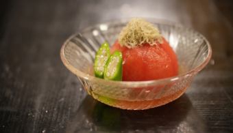 トマトのお浸し