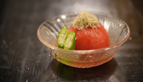 トマトのお浸し