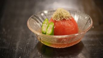 トマトのお浸し