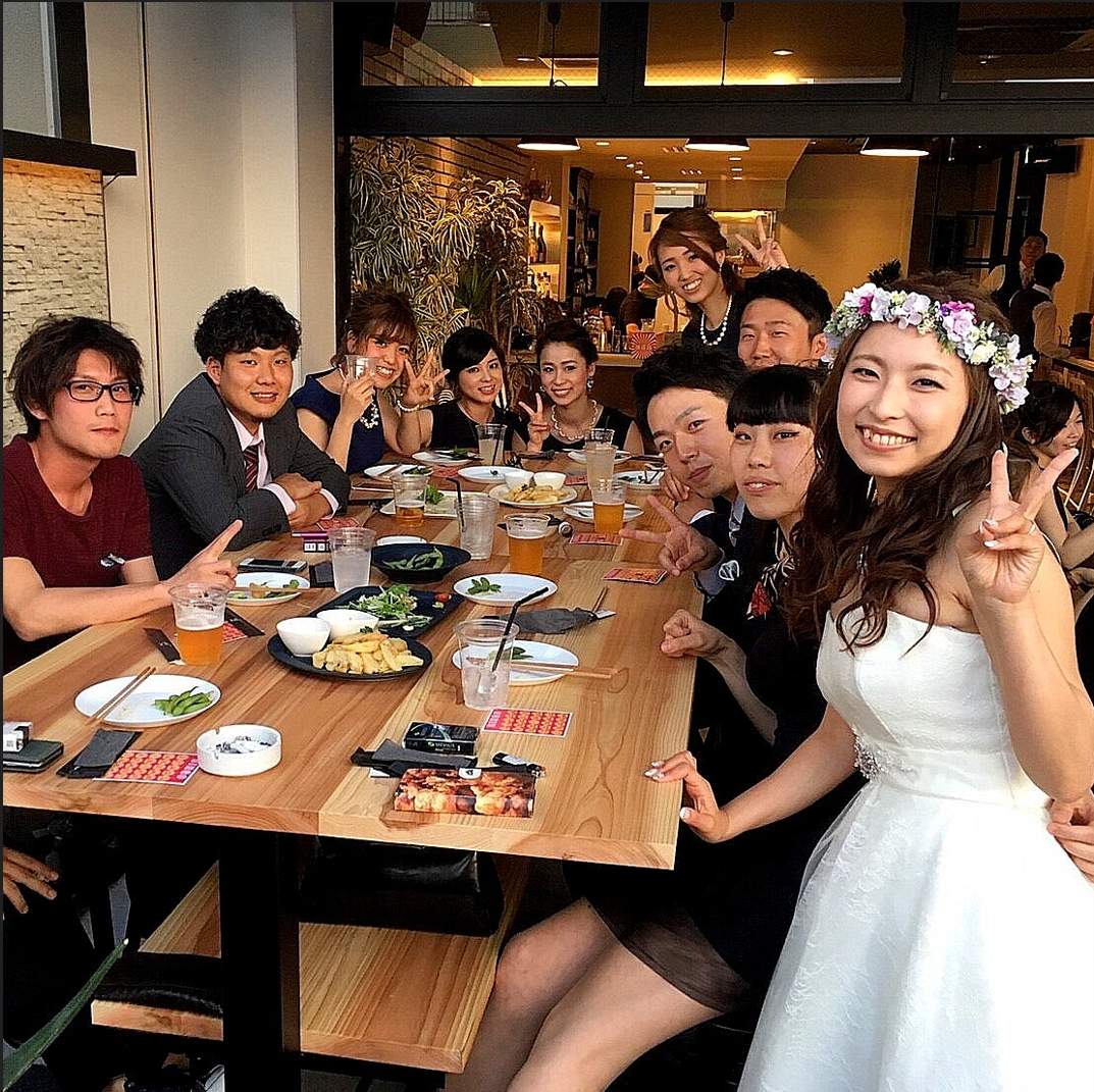 結婚式2次会などの貸切パーティーにどうぞ★最大100名様までOK！