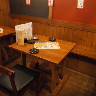 2名用テーブル×1　今夜はさし飲み！