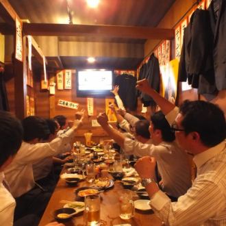 TVも完備。サラリーマンに人気！