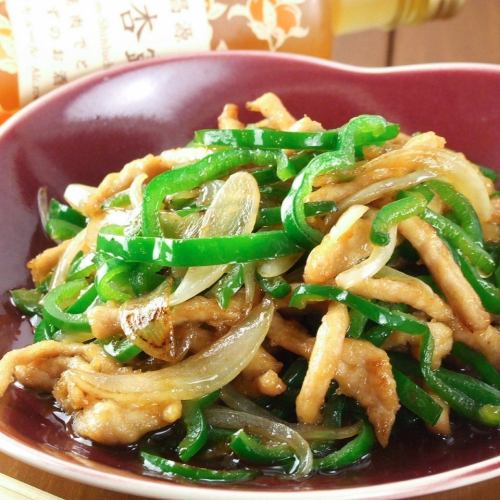 青椒肉絲
