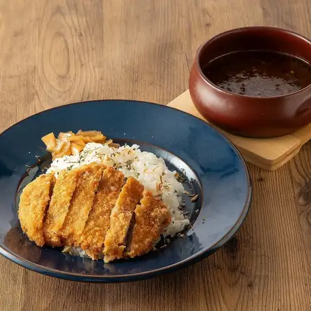 さつまいも豚のカツカレー