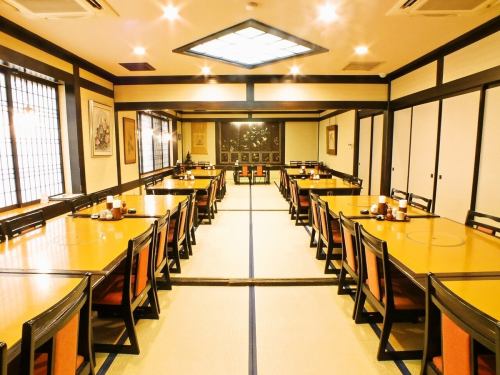 If you are thinking of having a large banquet in Koriyama or Kameda, please use it! A table seating that can accommodate up to 70 people will provide you a relaxing time.