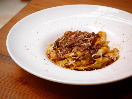 Pappardelle, Japanese black beef and Hatcho miso ragu
