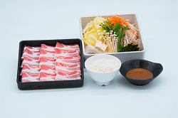 豬肩肉涮鍋（單人份）