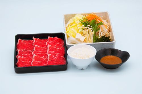 牛肩肉涮涮鍋（單人份）