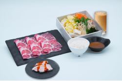橄欖豬肩肉涮鍋套餐（單人份）