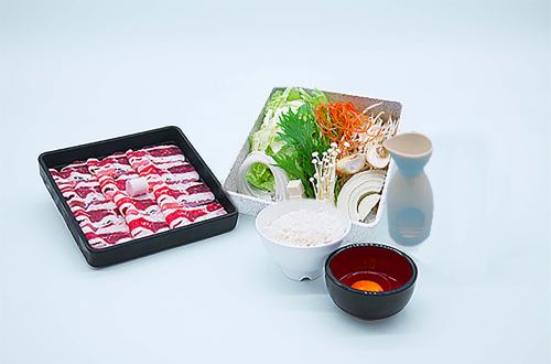 牛肋骨壽喜燒（單人份）