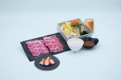 橄欖牛肉和橄欖豬肉什錦套餐（單份）