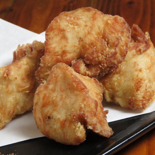 Freshly fried, piping hot, crispy classic fried chicken! "Peach Soy Sauce"