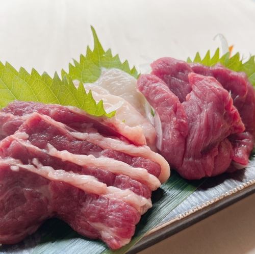 [Popular cuts platter] Horse sashimi platter