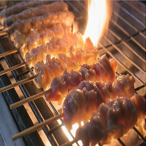 [Kururiki] A wide variety of recommended yakitori◎121 yen (tax included)~
