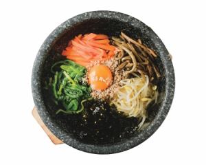 Stone cooked bibimbap