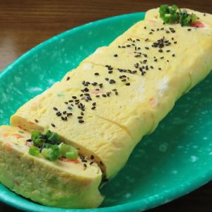 Mentaiko omelet