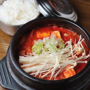 Sundubu soup