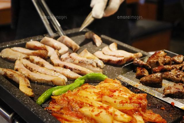 韓国旅行に来たような店内♪