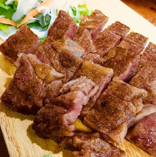 Bungo beef grilled with wasabi