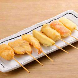 Various kushikatsu (1 skewer)