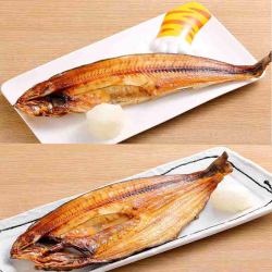 Grilled Atka mackerel