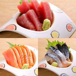 Various sashimi