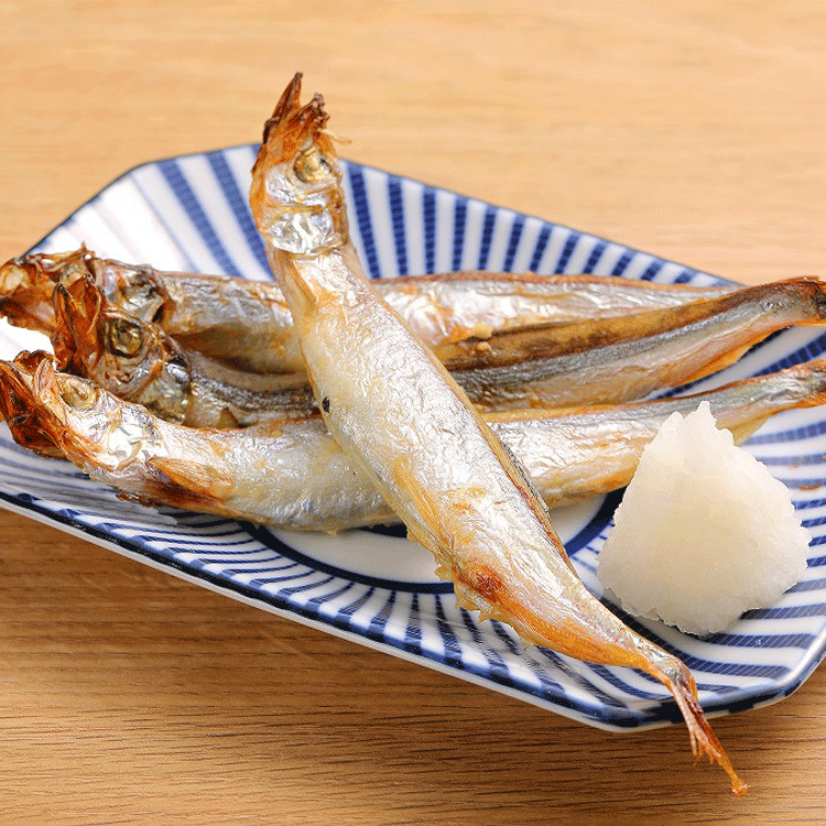 Grilled Shishamo Shishamo