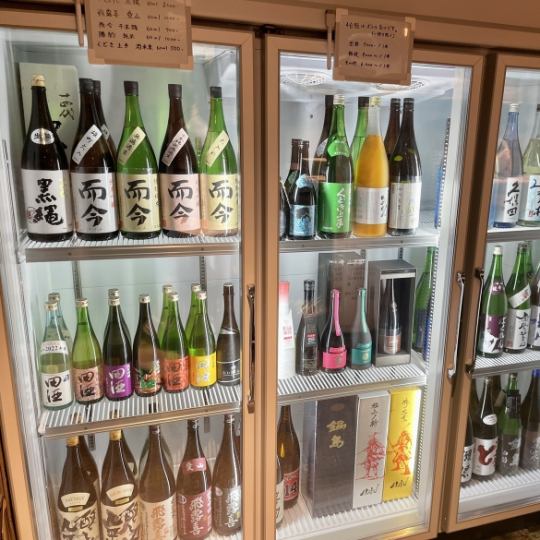 大好評♪当店こだわり【50種】日本酒飲み放題コース　2時間飲み放題　2,200円（税込）