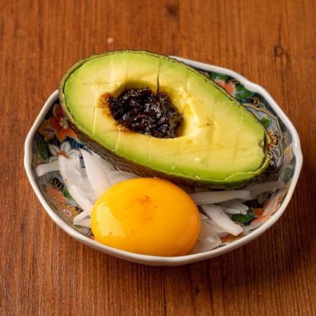 アボカド刺し 海苔の佃煮