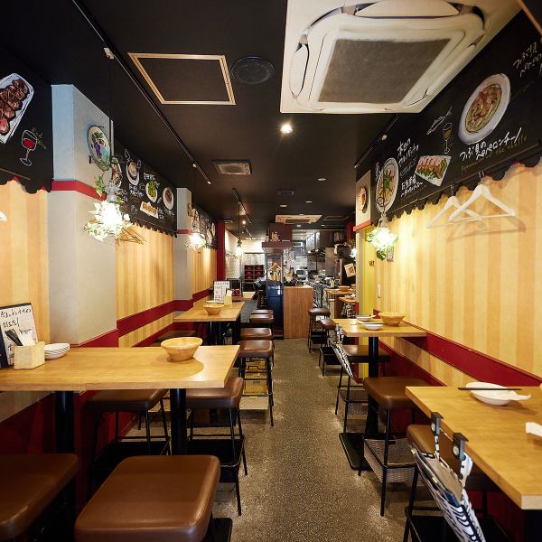 [Table seating] A lively restaurant called Hands♪ You can casually enjoy a wide variety of food and drinks in high chairs. Perfect for any situation, such as girls' night out, birthday parties, company banquets, welcome and farewell parties, or a quick drink after work. We can accommodate you.