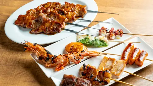 ちょこちょこ楽しめる串焼き