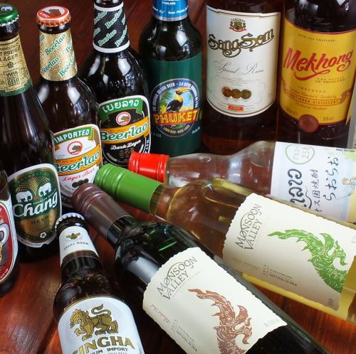 タイの風を感じる一杯を。伝統酒からワインまで