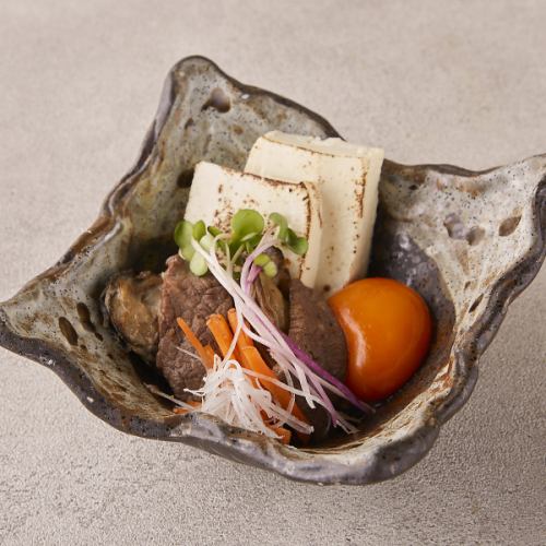 Oyster and Wagyu beef sukiyaki