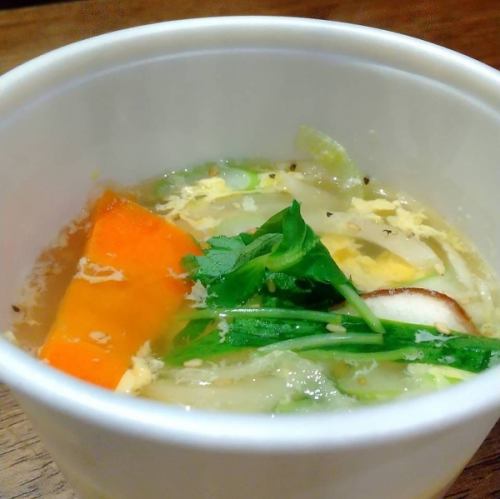 Egg soup