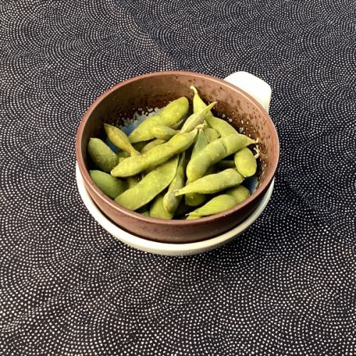 salt boiled tea beans
