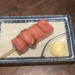 두껍게 썬 베이컨