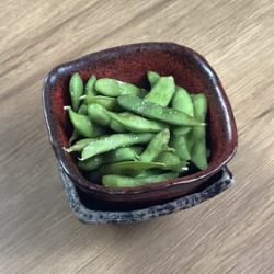 塩ゆで茶豆