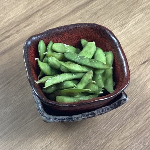塩ゆで茶豆