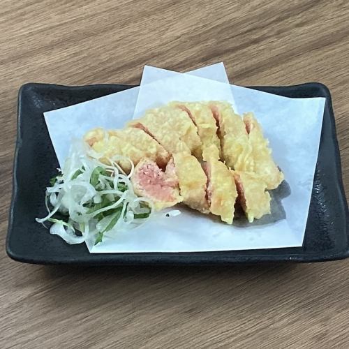 明太子天ぷら