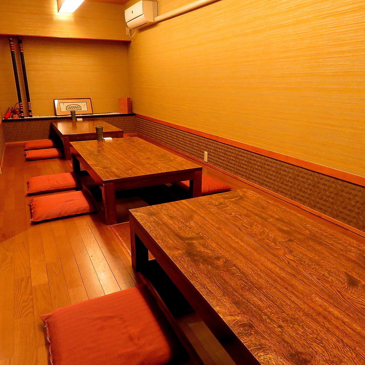 会社宴会や大人数の集まりにも!10人以上でも個室ご用意できます