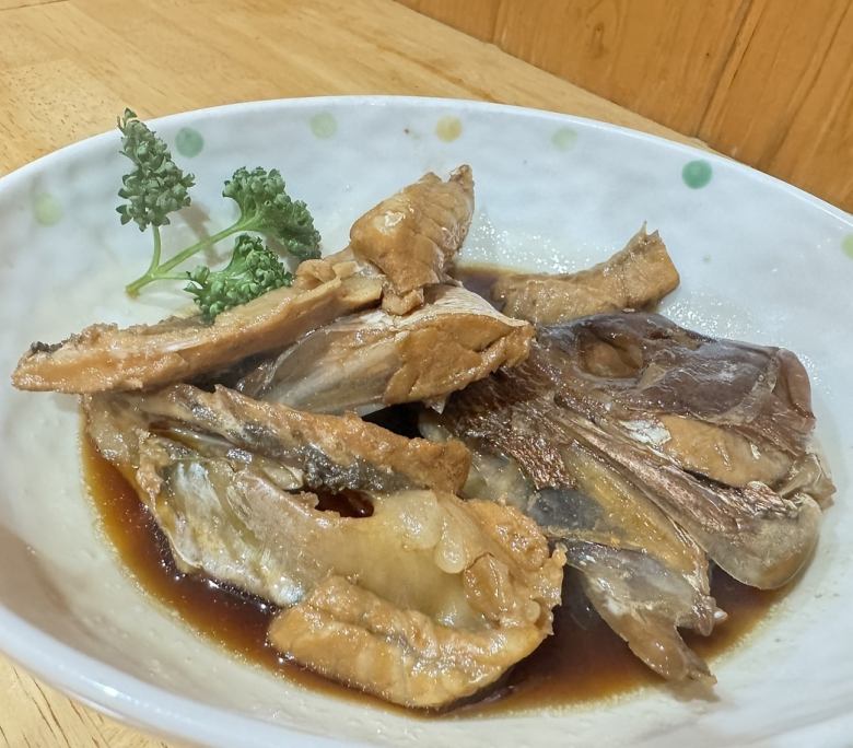 タイのあら炊き/ブリのあら炊き