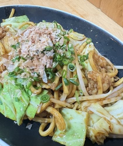 ホルモン焼きそば