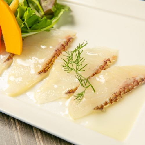 Mandarin Sea Bream Carpaccio