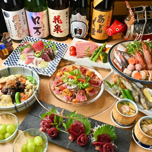 尽情享用您的盛宴！【精致福岛牛肉套餐】11道菜，含2小时畅饮：¥7000 ⇒ ¥6500