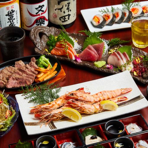 コース飲放付4000円～◎