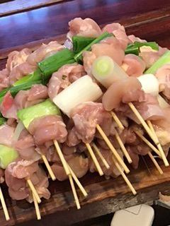 Grilled chicken skewers *price for one skewer