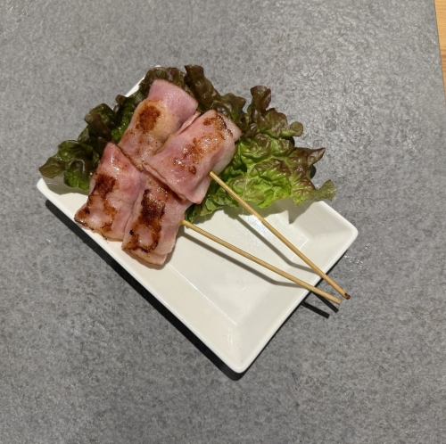 うずらベーコン巻き