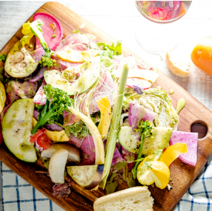 契約農家から送られる安心・安全な野菜を存分にご堪能ください!